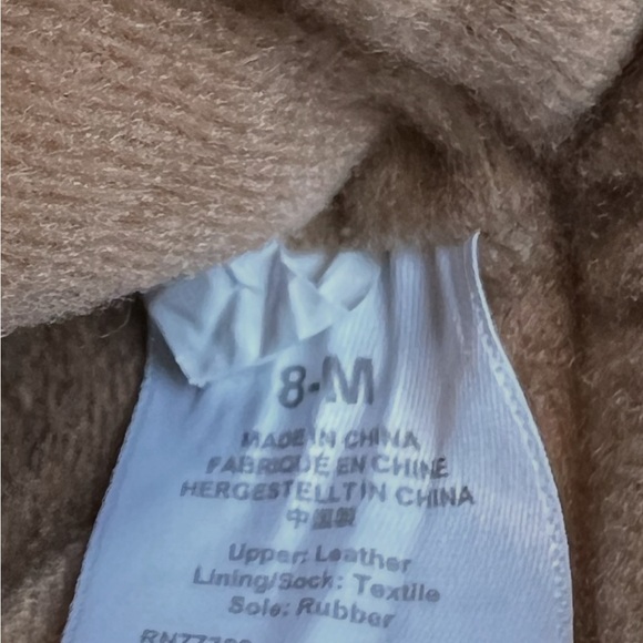 J.Crew Women’s Lightweight Leather Nordic boots - Light Caramel Size 8M - Picture 5 of 13